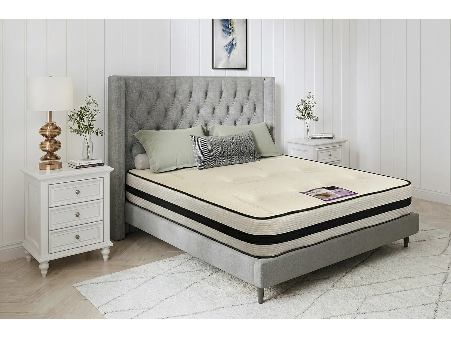 Knight Sleep Comfort Luxury Ortho Master Mattress Dual Sided Single Mattress- 3FT