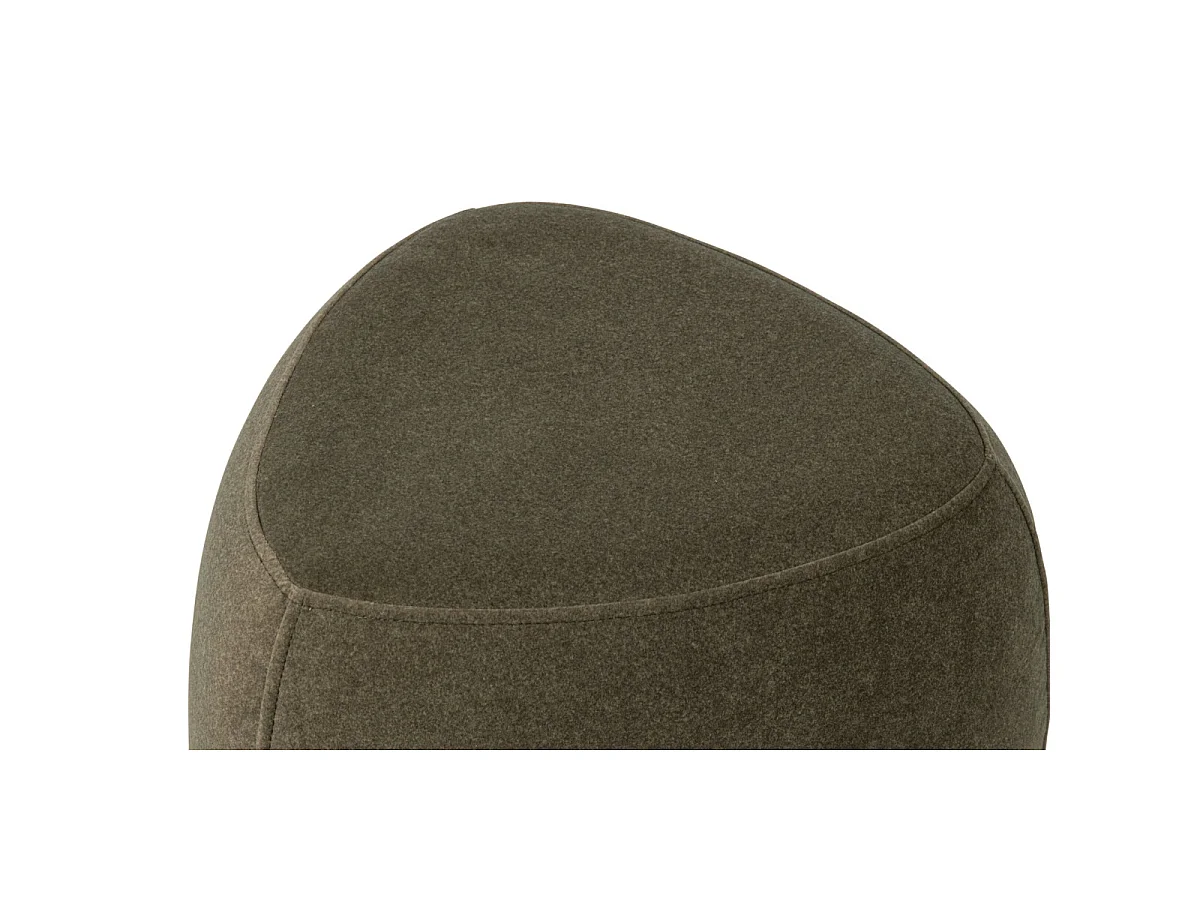 Pouf Triangle Design "Mich" 46cm Vert