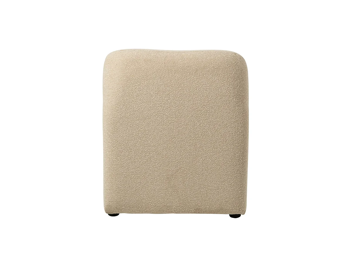 Fauteuil Design Organique "Margo" 87cm Écru