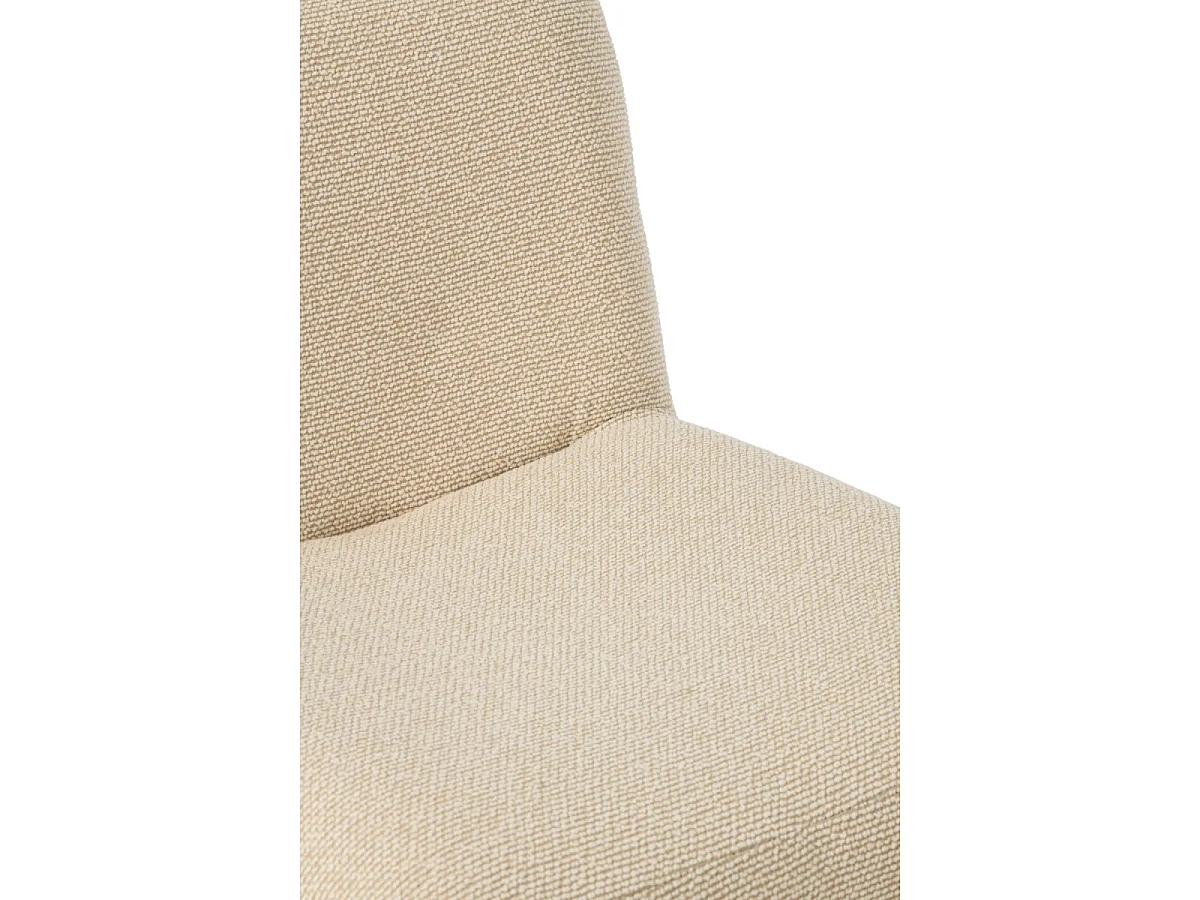 Fauteuil Design Organique "Margo" 87cm Écru