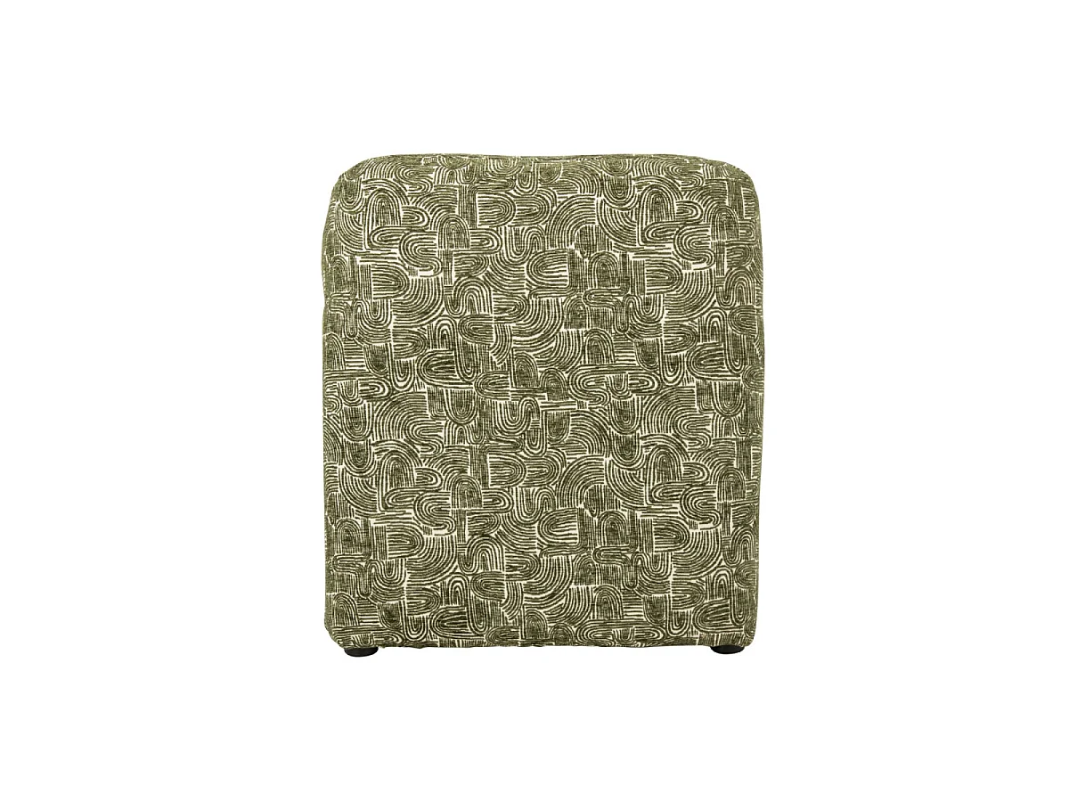 Fauteuil Design Organique "Margo" 87cm Vert Foncé