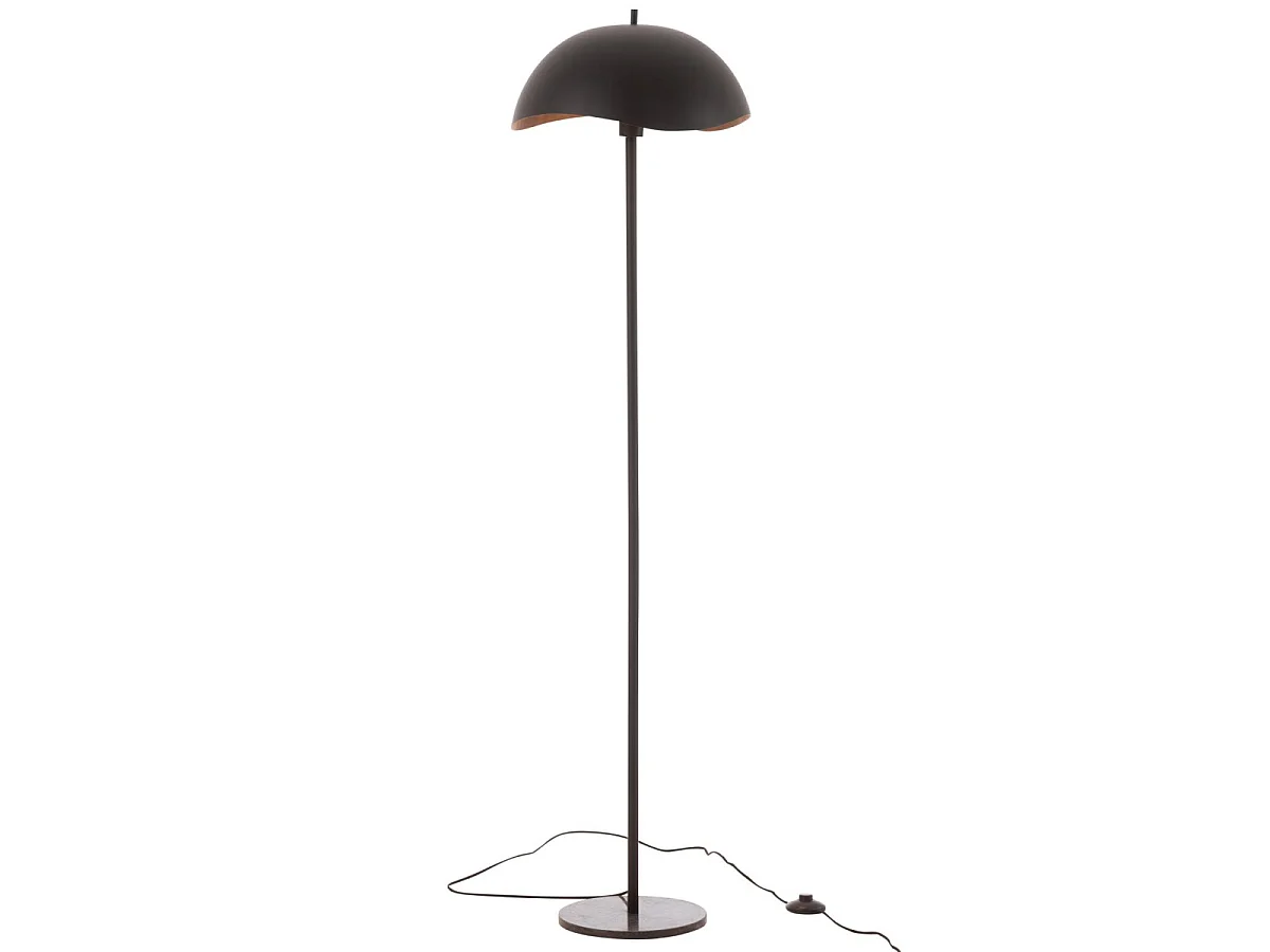 Lampadaire en Métal "Elias" 150cm Noir
