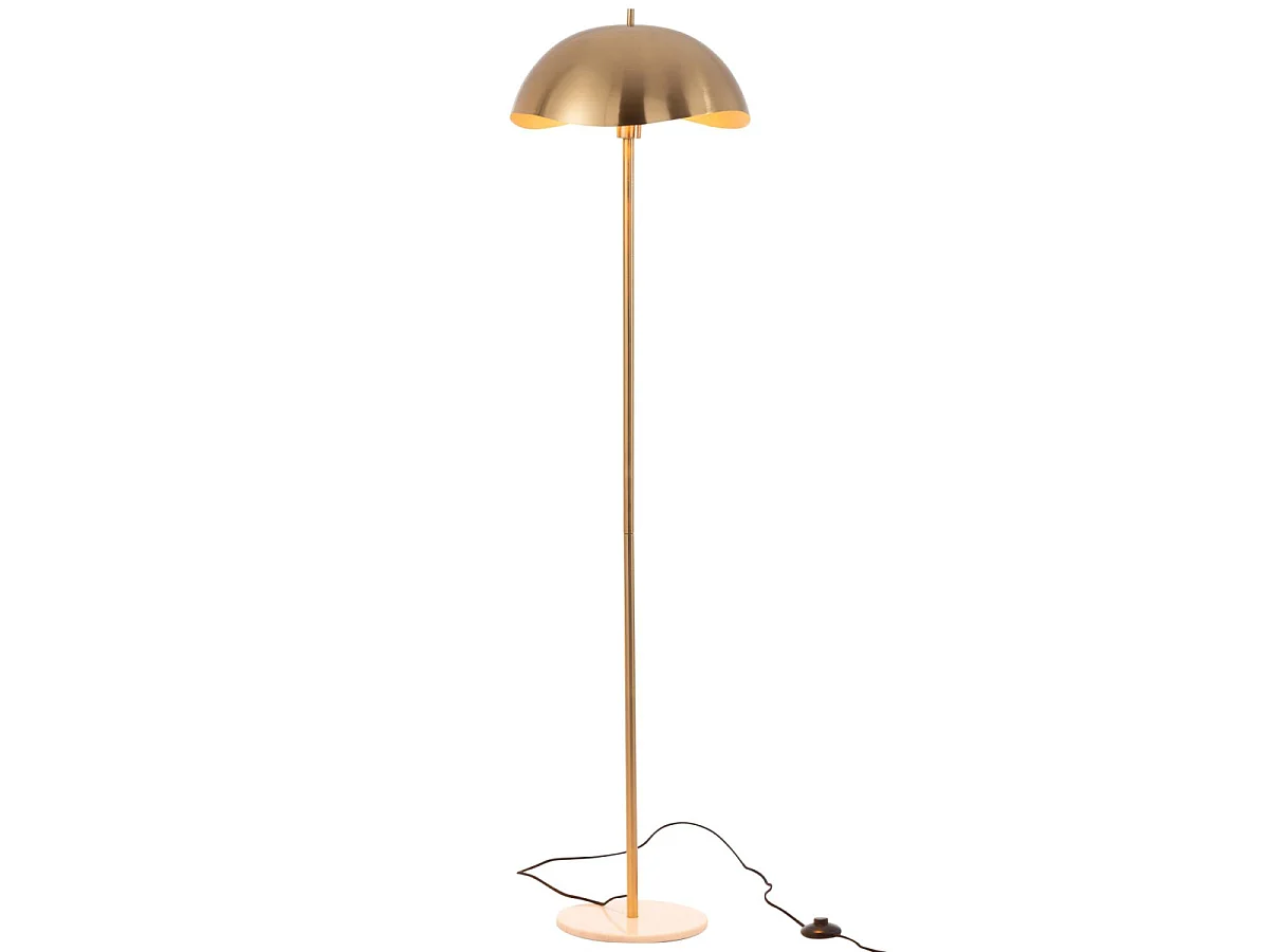 Lampadaire en Métal "Elias" 150cm Or