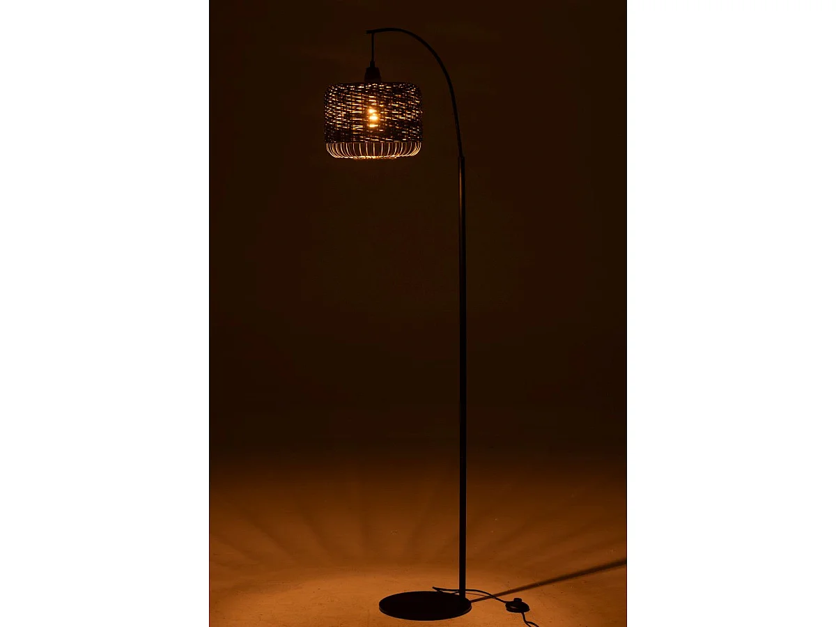 Lampadaire Lanterne en Métal "Eldon" 168cm Vert