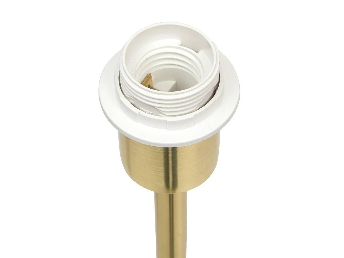 Pied de Lampadaire en Métal "Galia" 133cm Doré