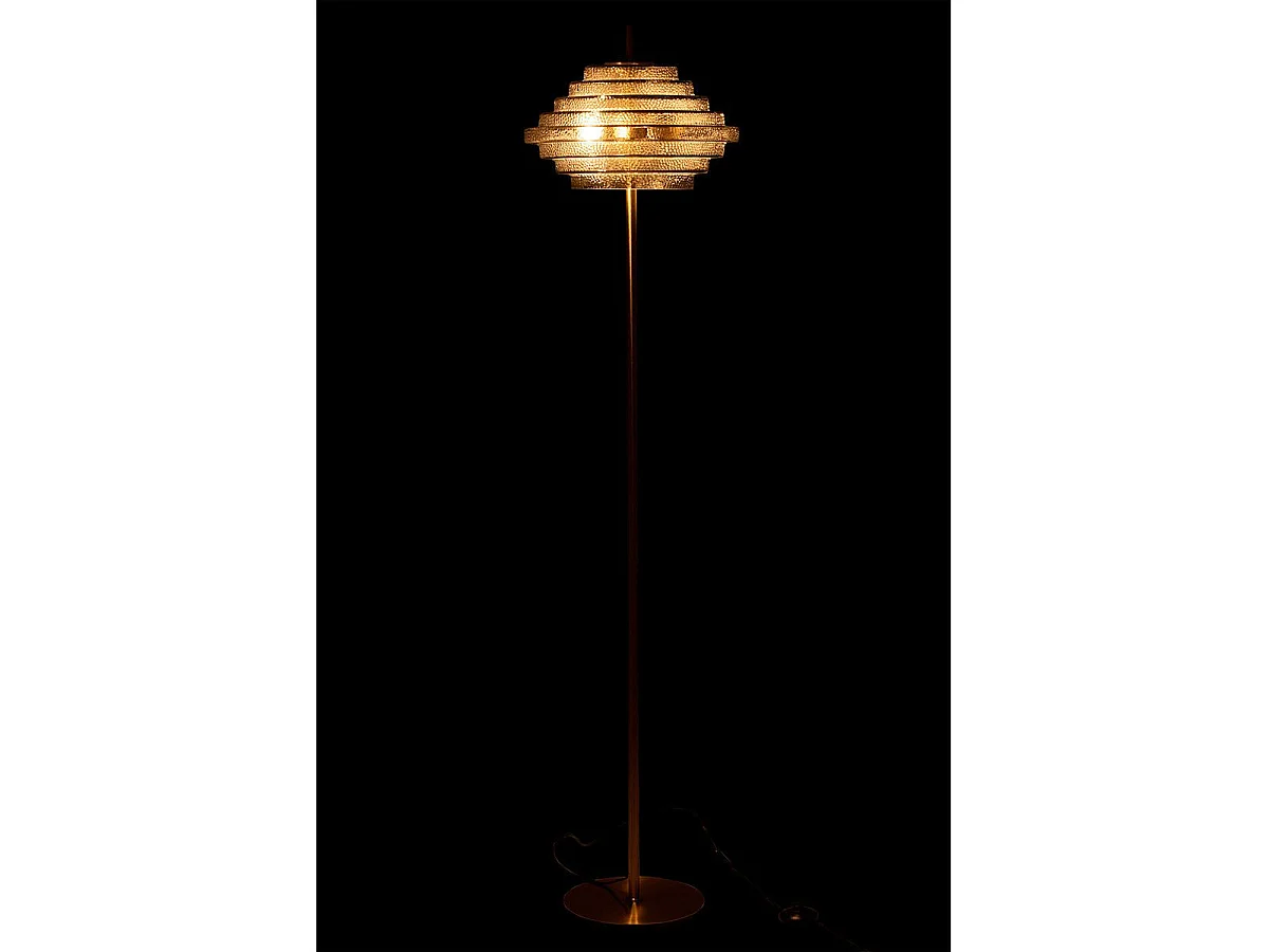 Lampadaire Design "Merla" 154cm Fumé