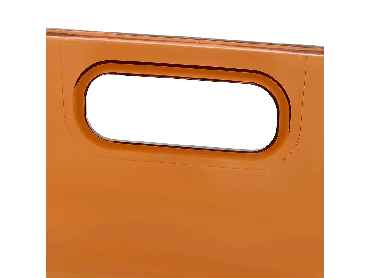Boîte de Rangement Avec Couvercle "Lycia" 20cm Acajou