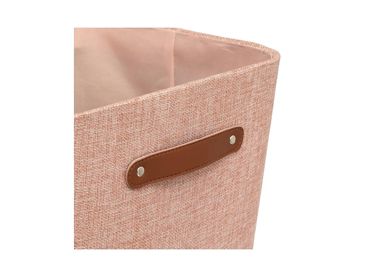 Boîte de Rangement Déco "Roundy" 31cm Nude