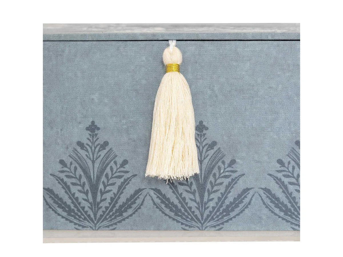 Boîte à Couture "Wild Romance" 30cm Bleu Clair