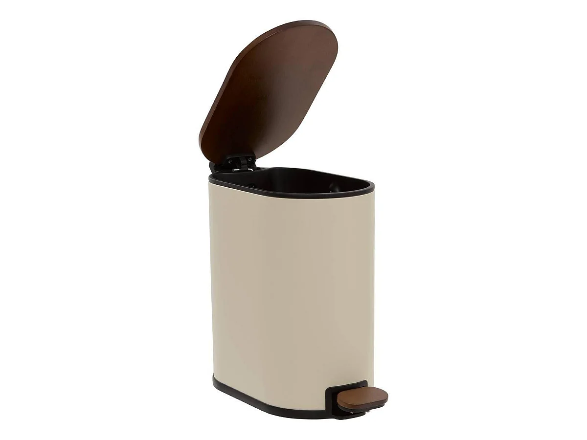 Poubelle de Salle de Bain "Argiléo" 5L Argile