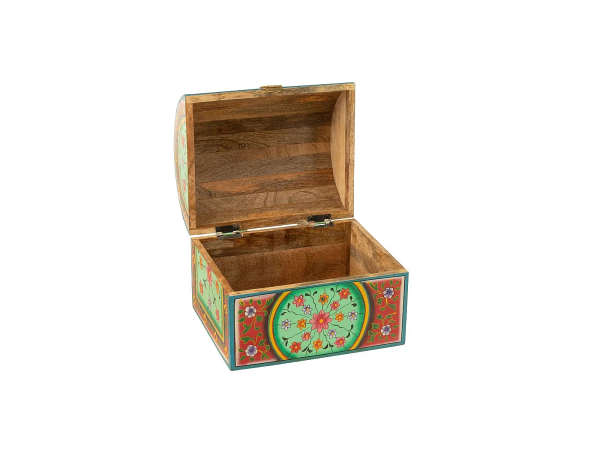 Boîte Déco "Mumbai" 28cm Multicolore