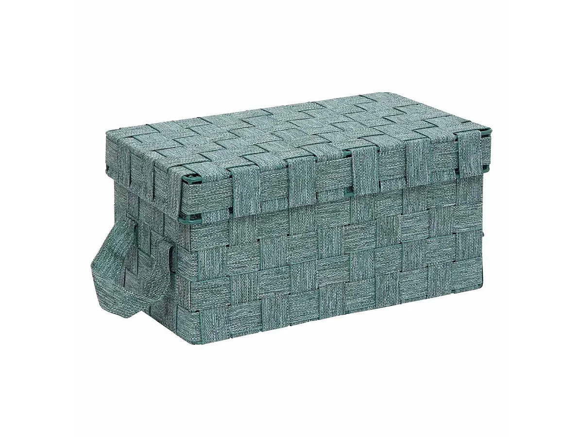 Lot de 2 Boîtes de Rangement "Lise" 35cm Vert