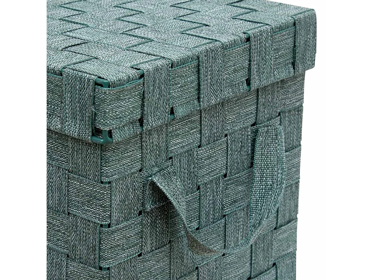 Lot de 2 Boîtes de Rangement "Lise" 35cm Vert