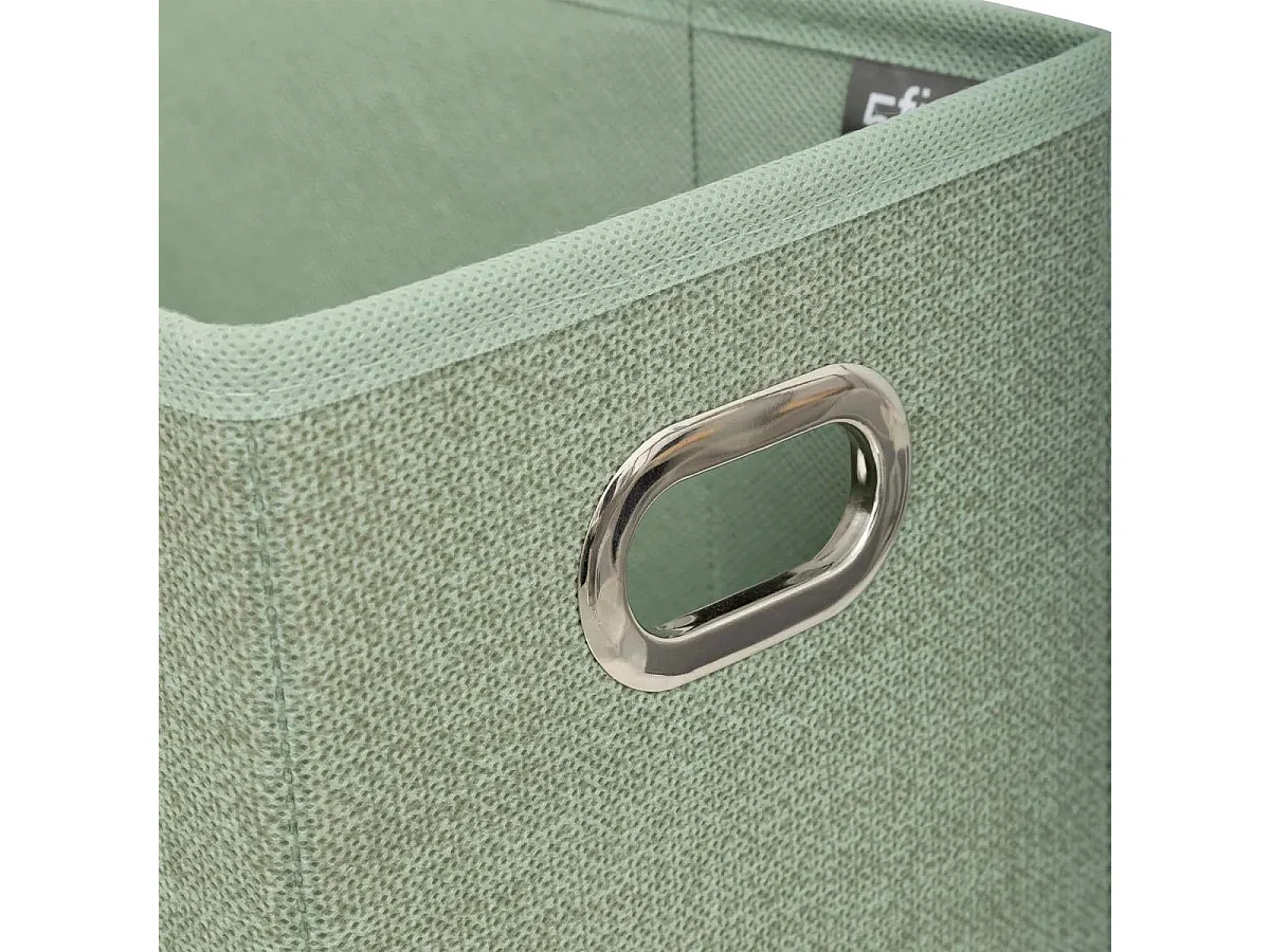 Boîte de Rangement Pliable "Mix n'Modul" 15x31cm Vert Sauge