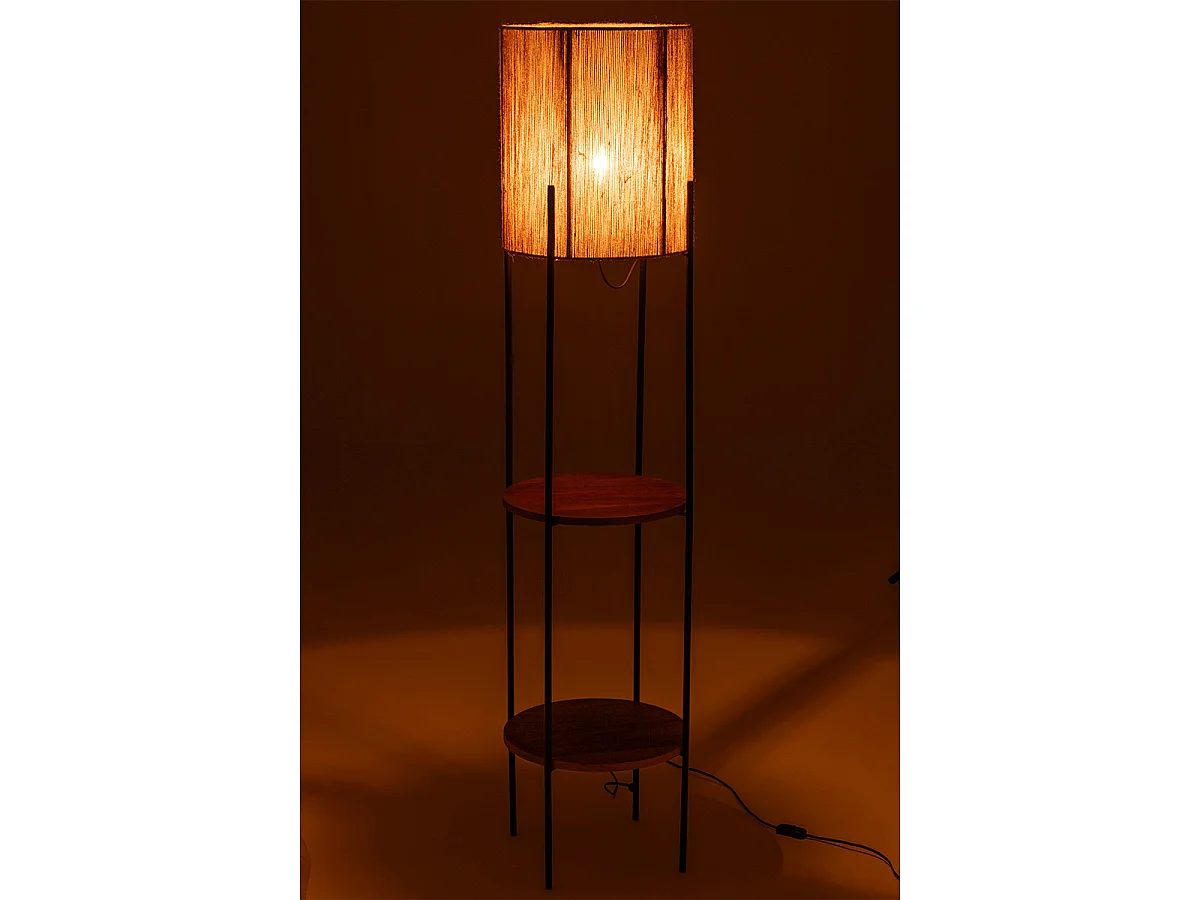 Lampadaire en Bois "Manguier" 160cm Naturel