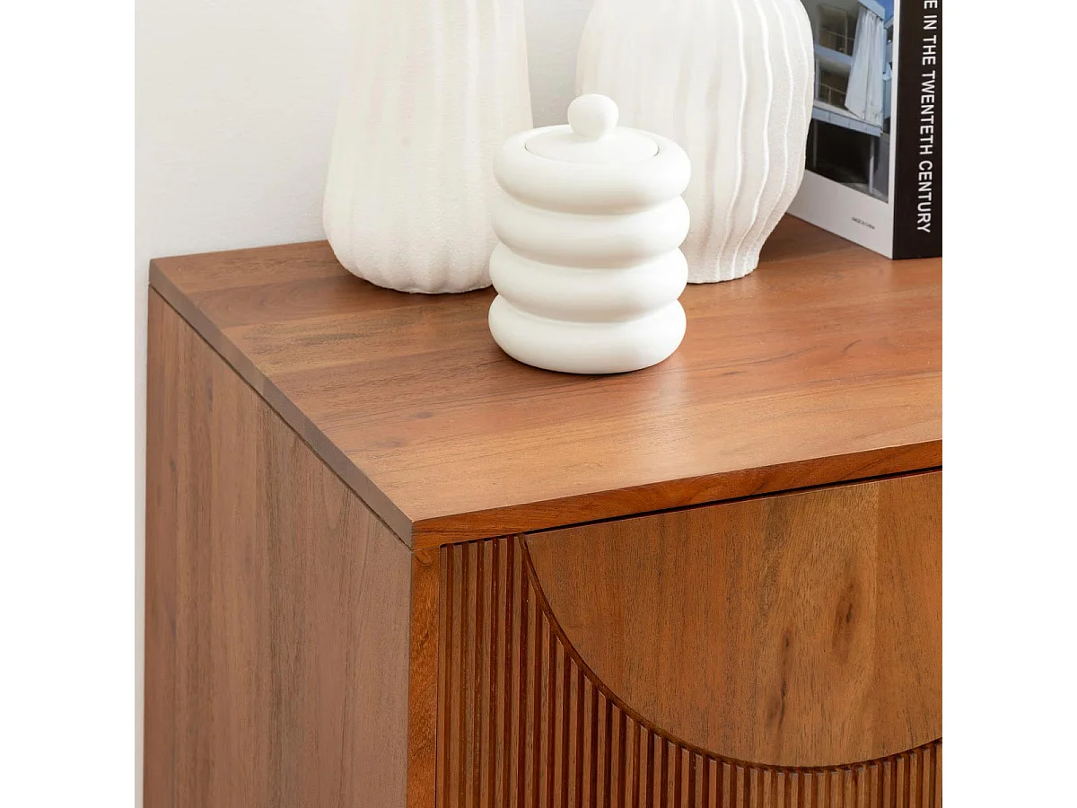 Boîte Déco en Céramique "Mike" 14cm Blanc