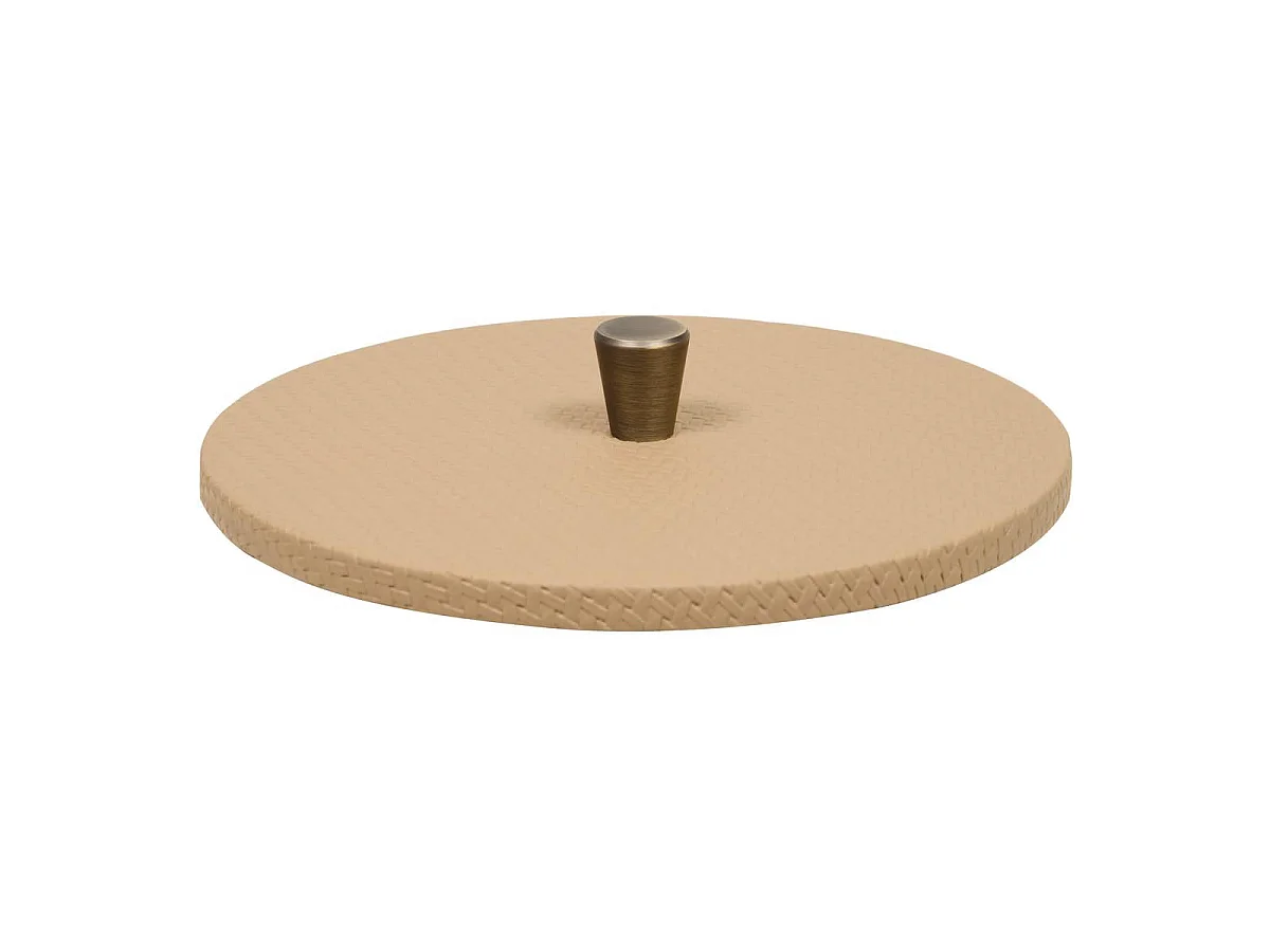 Lot de 2 Boîtes Déco "Bonie" 19cm Taupe