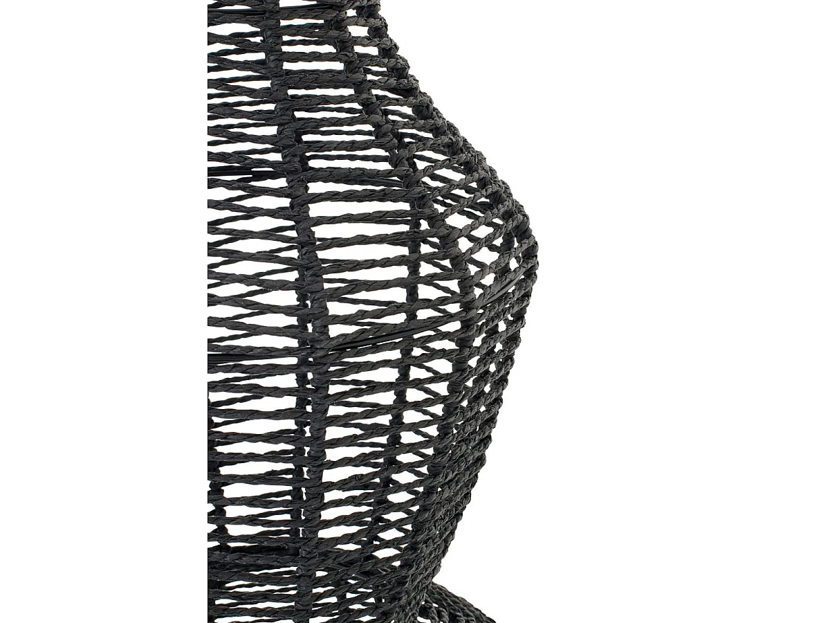 Lampadaire Design Corde "Saul" 135cm Noir