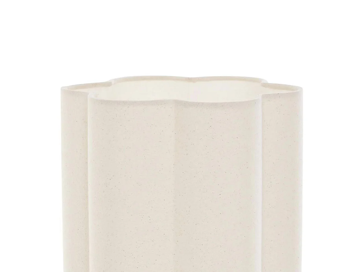 Lampadaire Design Fleur "Blanca" 124cm Beige