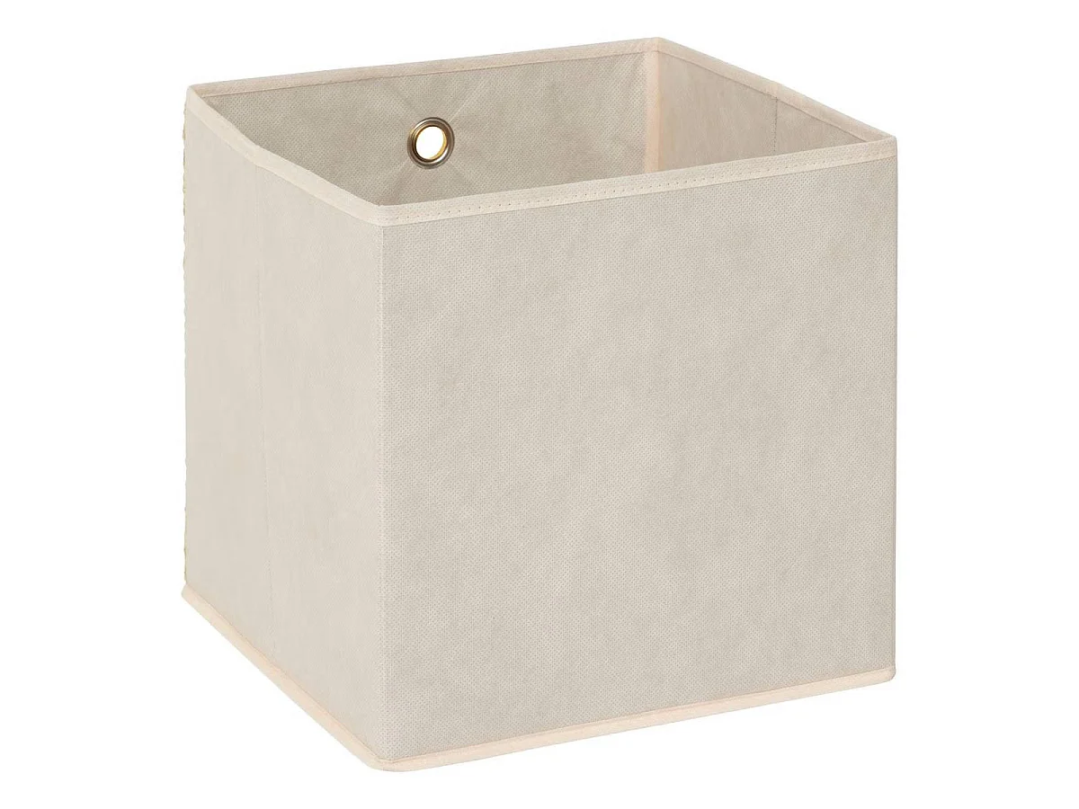 Boîte de Rangement Pliable "Grass" 31x31cm Beige