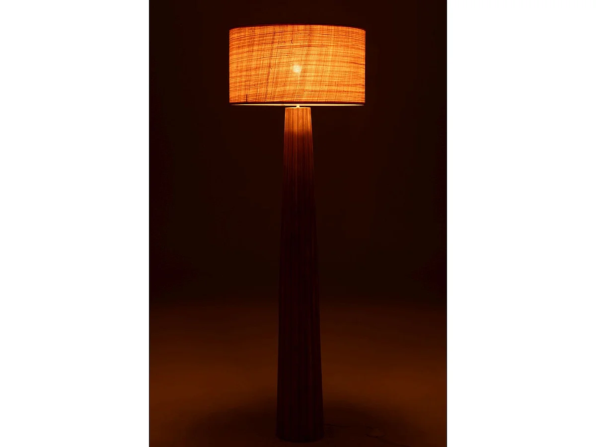 Lampadaire Parapluie en Bois "Ailanthus" 157cm Naturel
