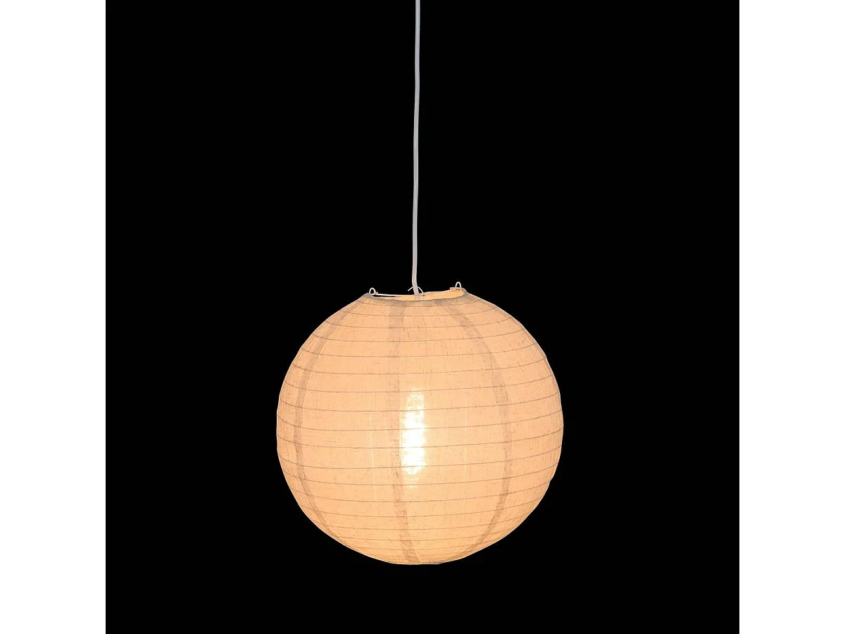 Lanterne Japonaise Boule "Jordy" 32cm Blanc
