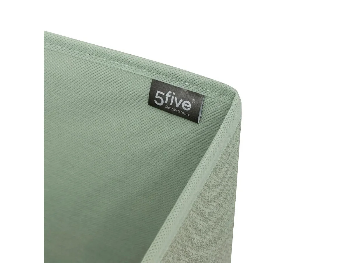 Boîte de Rangement Carrée Pliable "Mix n'Modul" 31x31cm Vert Sauge