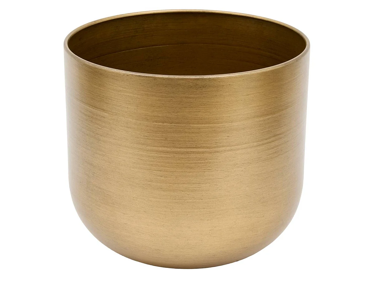 Lot de 2 Boîtes Déco "Erica" 26cm Doré