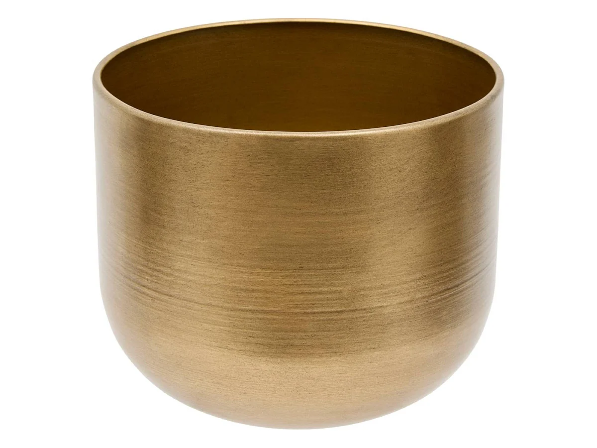 Lot de 2 Boîtes Déco "Erica" 26cm Doré