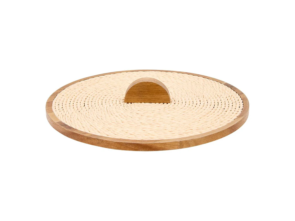 Lot de 2 Boîtes Déco "Erica" 26cm Doré