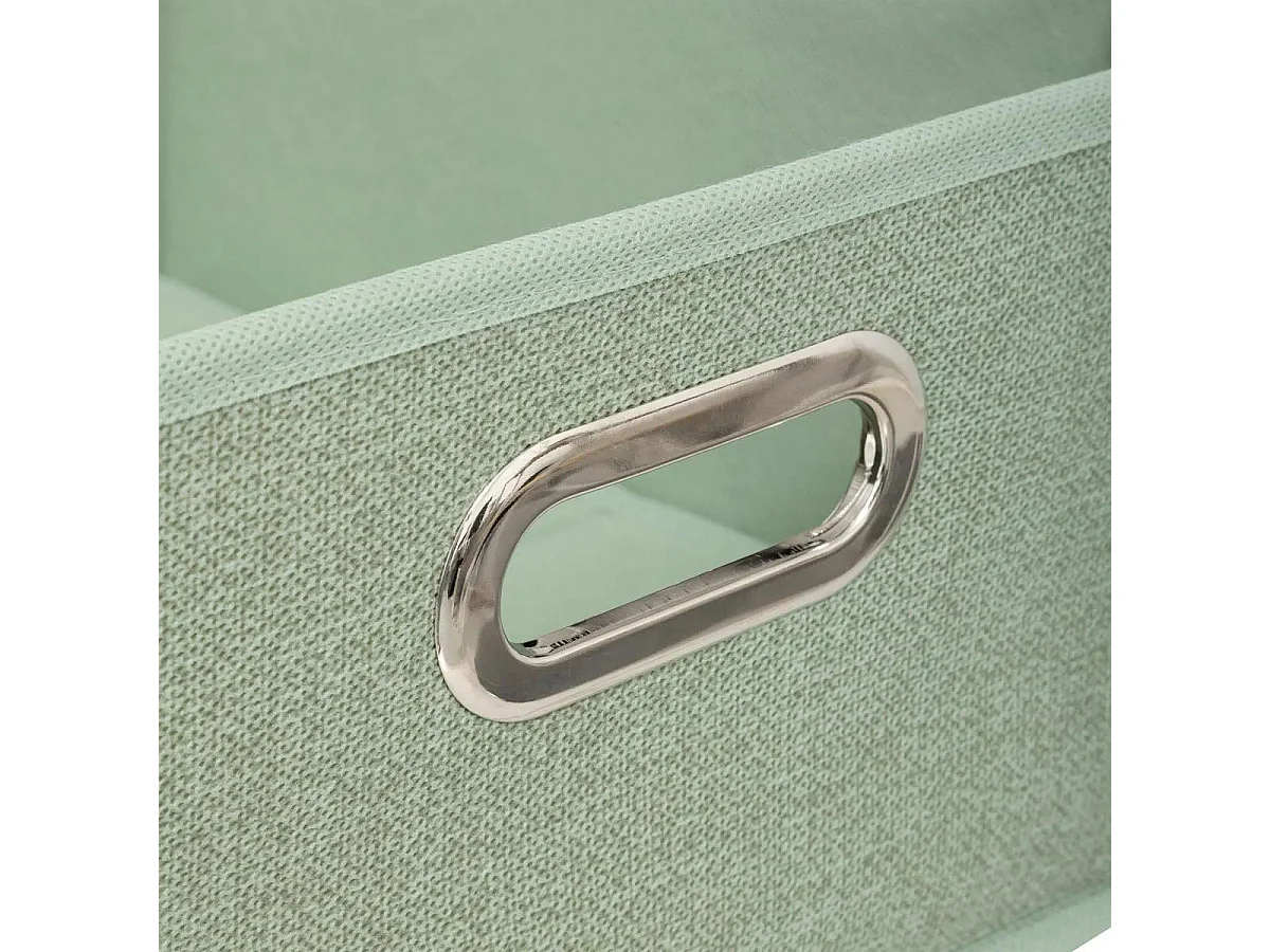 Boîte de Rangement Pliable "Mix n'Modul" 31x31cm Vert Sauge