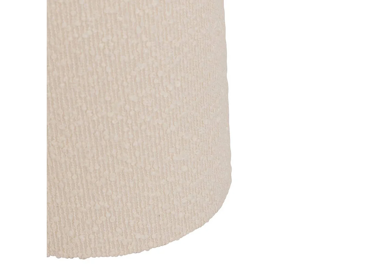 Lampadaire Bouclette "Solal" 124cm Blanc
