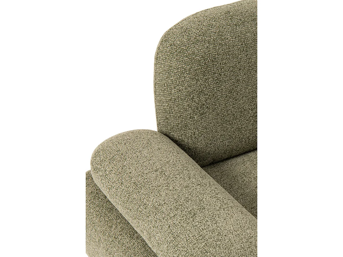 Canapé Modulable 5 Éléments "Olivia" 152cm Vert