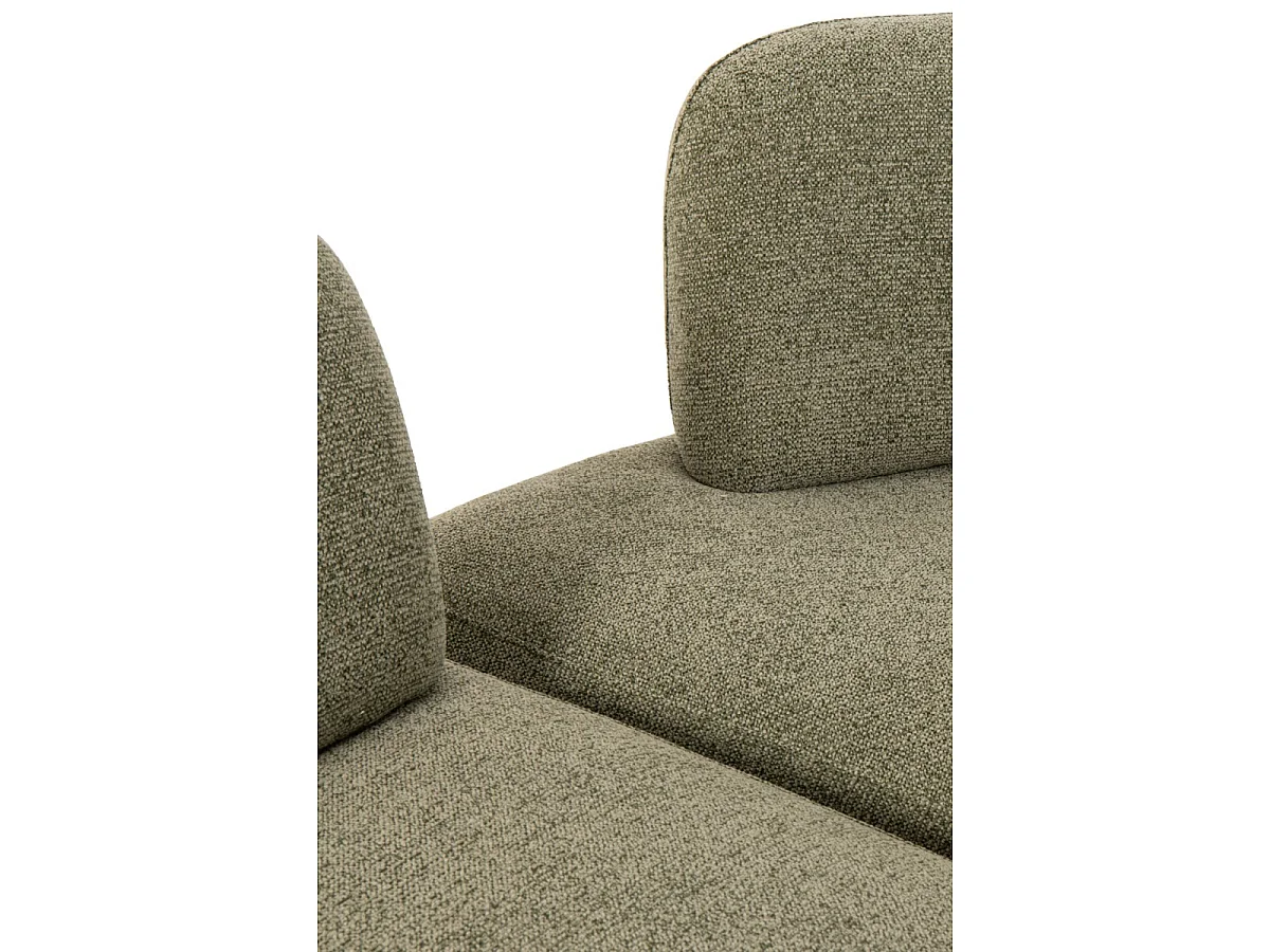 Canapé Modulable 5 Éléments "Olivia" 152cm Vert
