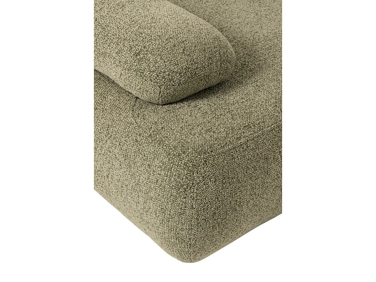 Canapé Modulable 5 Éléments "Olivia" 152cm Vert