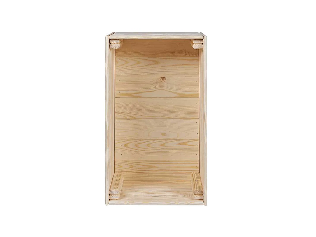 Cagette en Bois "Silver" 51cm Naturel