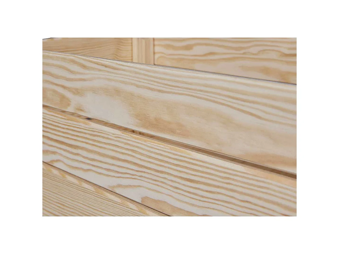 Cagette en Bois "Silver" 51cm Naturel