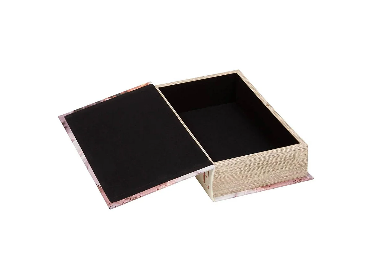 Boîte Déco Livre Café "Josh" 27cm Multicolore