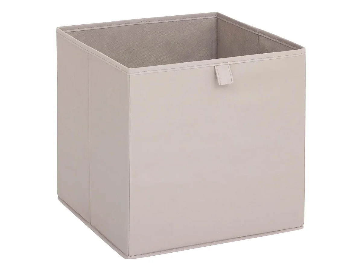 Boîte de Rangement Réversible "Lauria" 31x31cm Beige