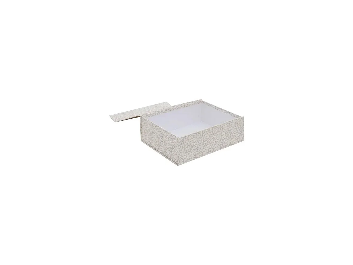 Lot de 4 Boîtes de Rangement "Gardenia" 40cm Multicolore