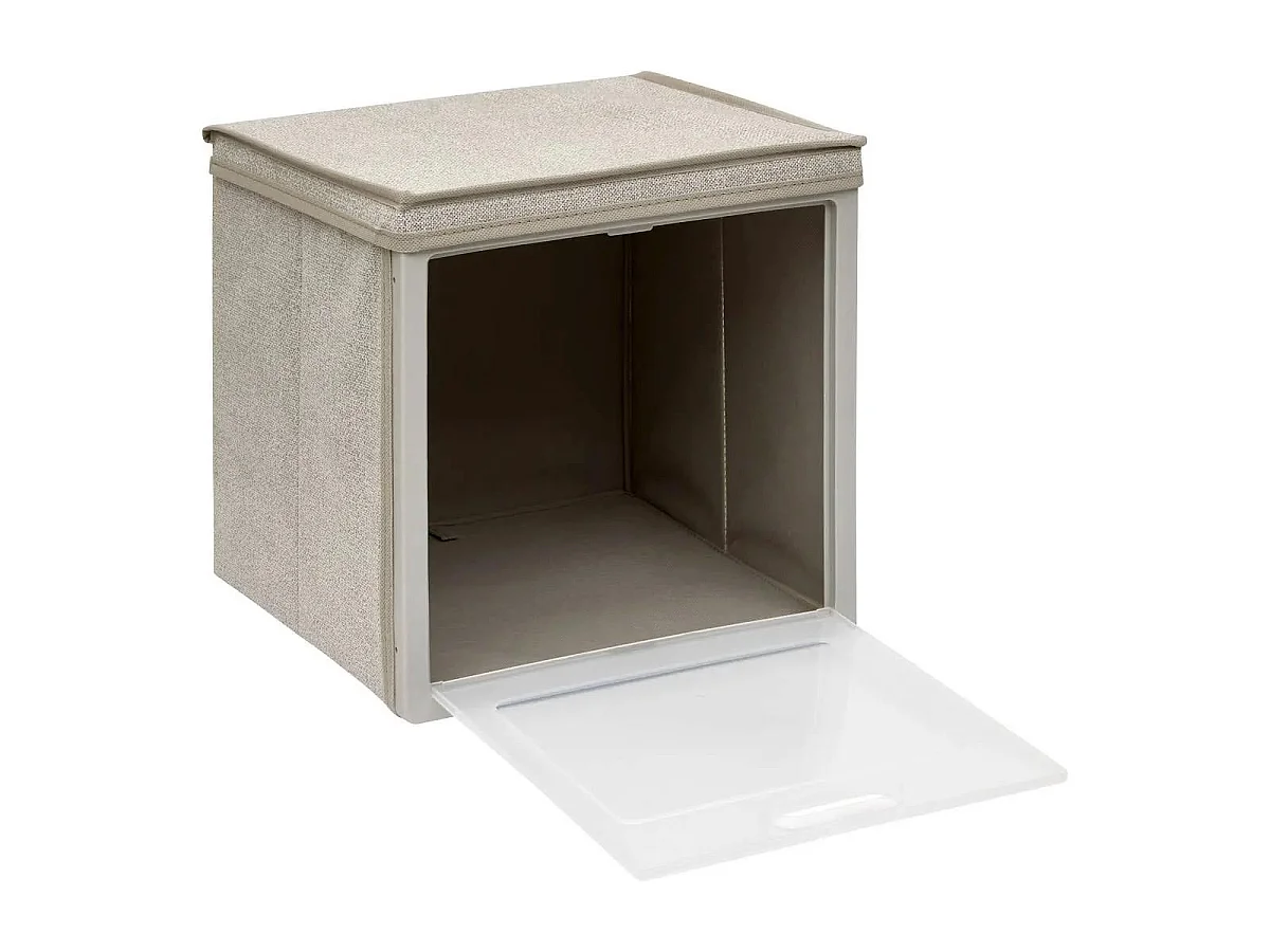 Cube de Rangement 1 Case "Cube'n Door" 30x30cm Beige