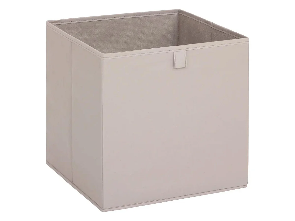 Boîte de Rangement Réversible "Bohema" 31x31cm Beige