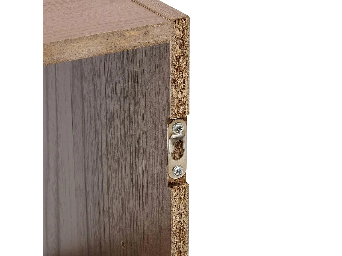 Étagère 1 Case "Mix n'Modul" 34cm Noyer
