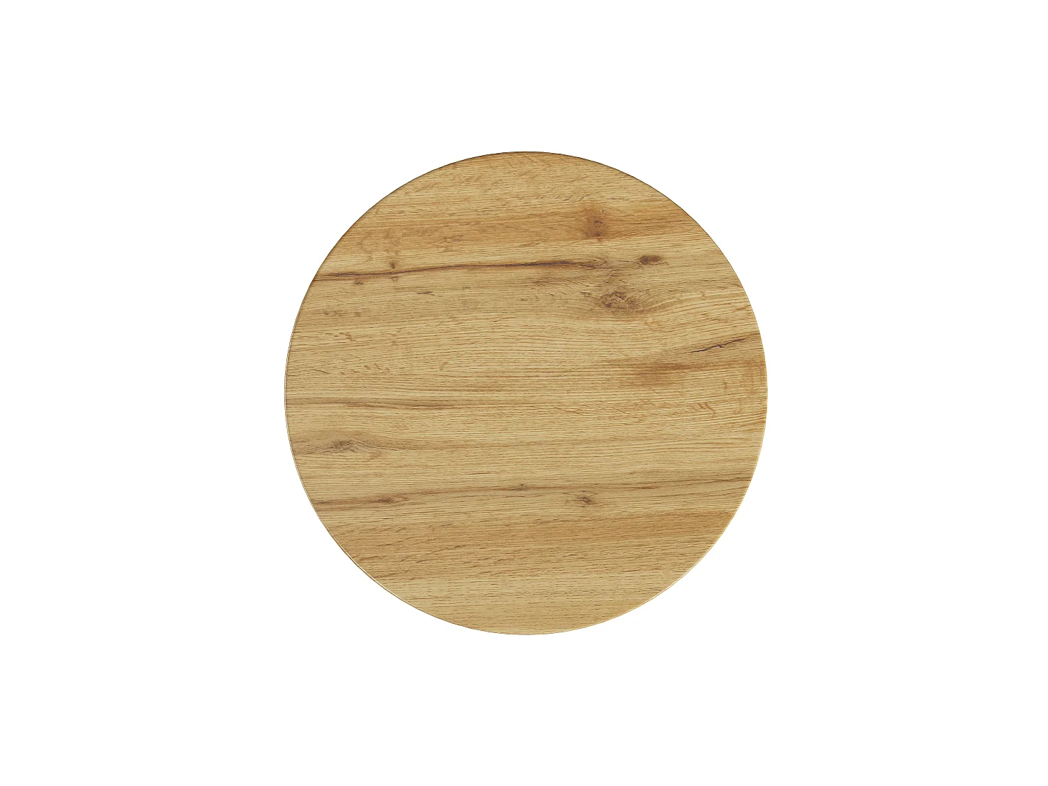 Lot de 2 Tabouret de bar avec repose-pieds et pieds réglables - MDF/métal - 30 x 30 x 70 cm - Noir + bois naturel