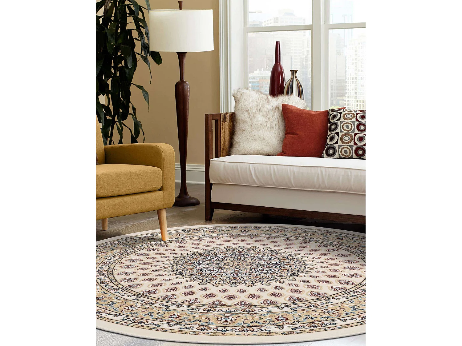 Tapis Nain Design 1565