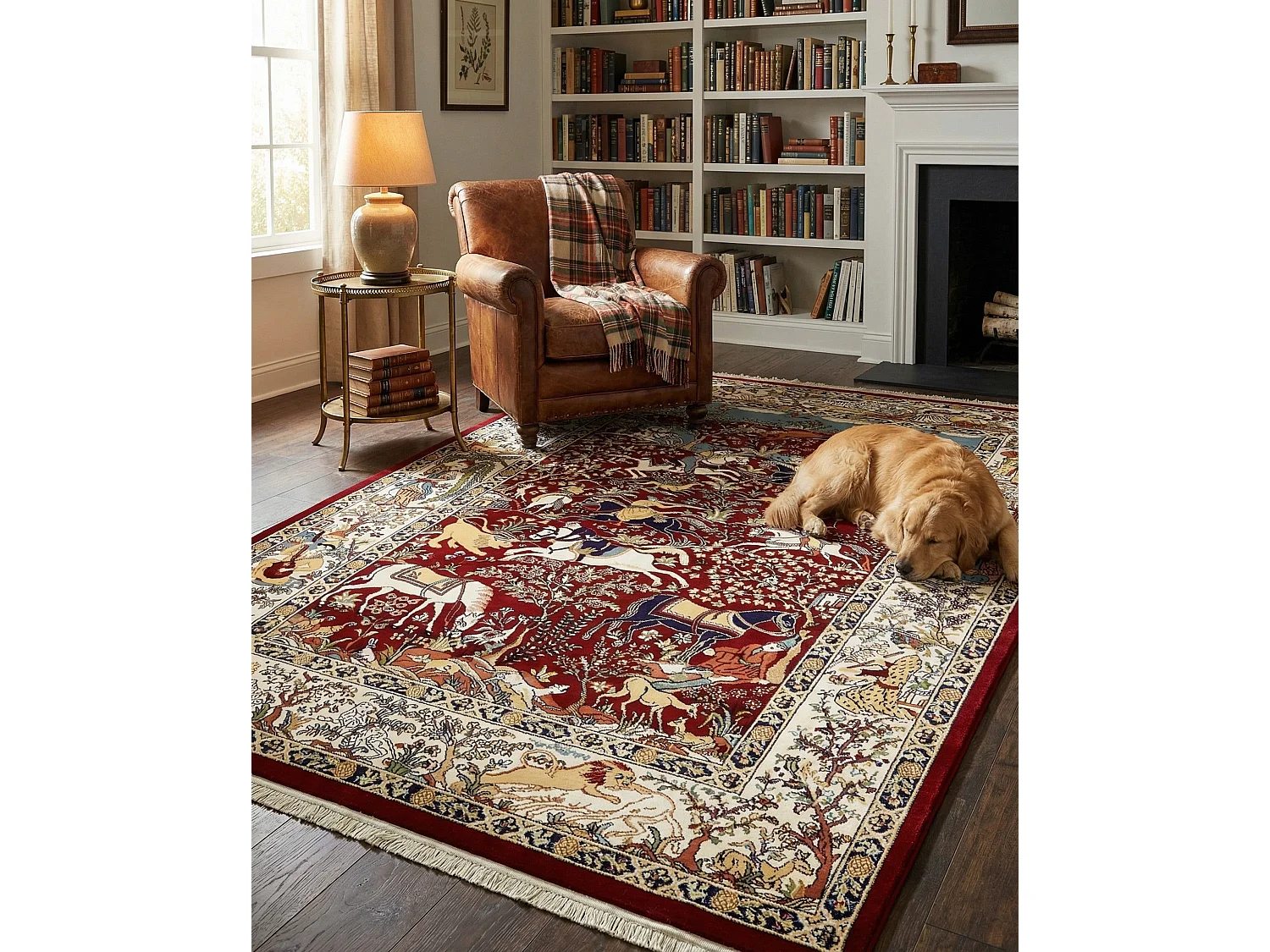 Tapis Nain Design T-1610
