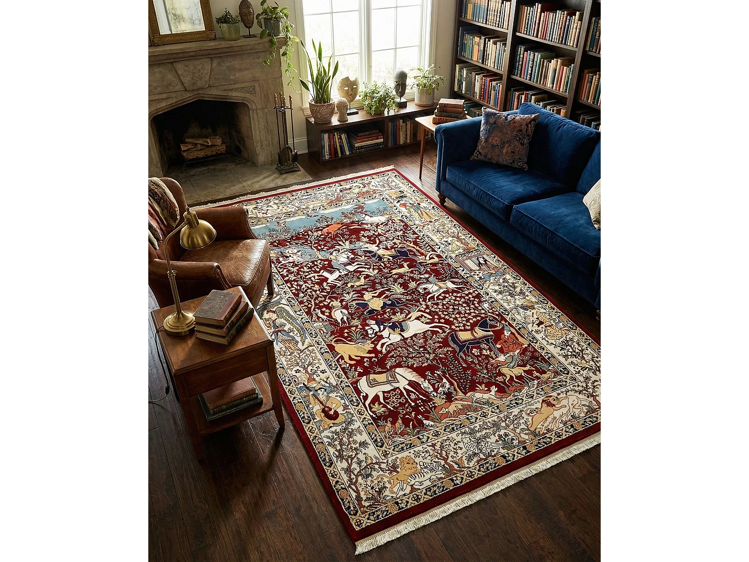 Tapis Nain Design T-1610