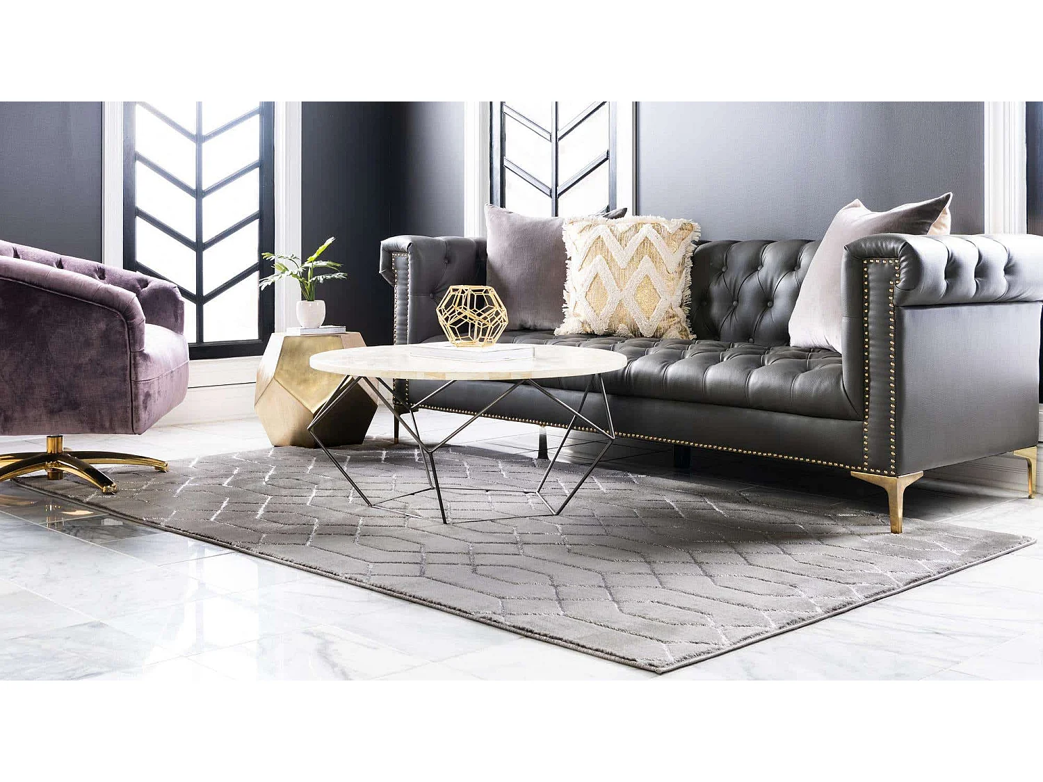 Tapis Marilyn Monroe™ Glam Trellis