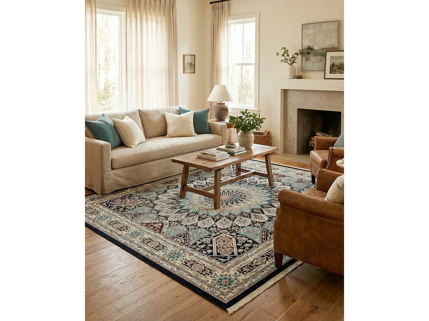 Tapis Nain Design 1531