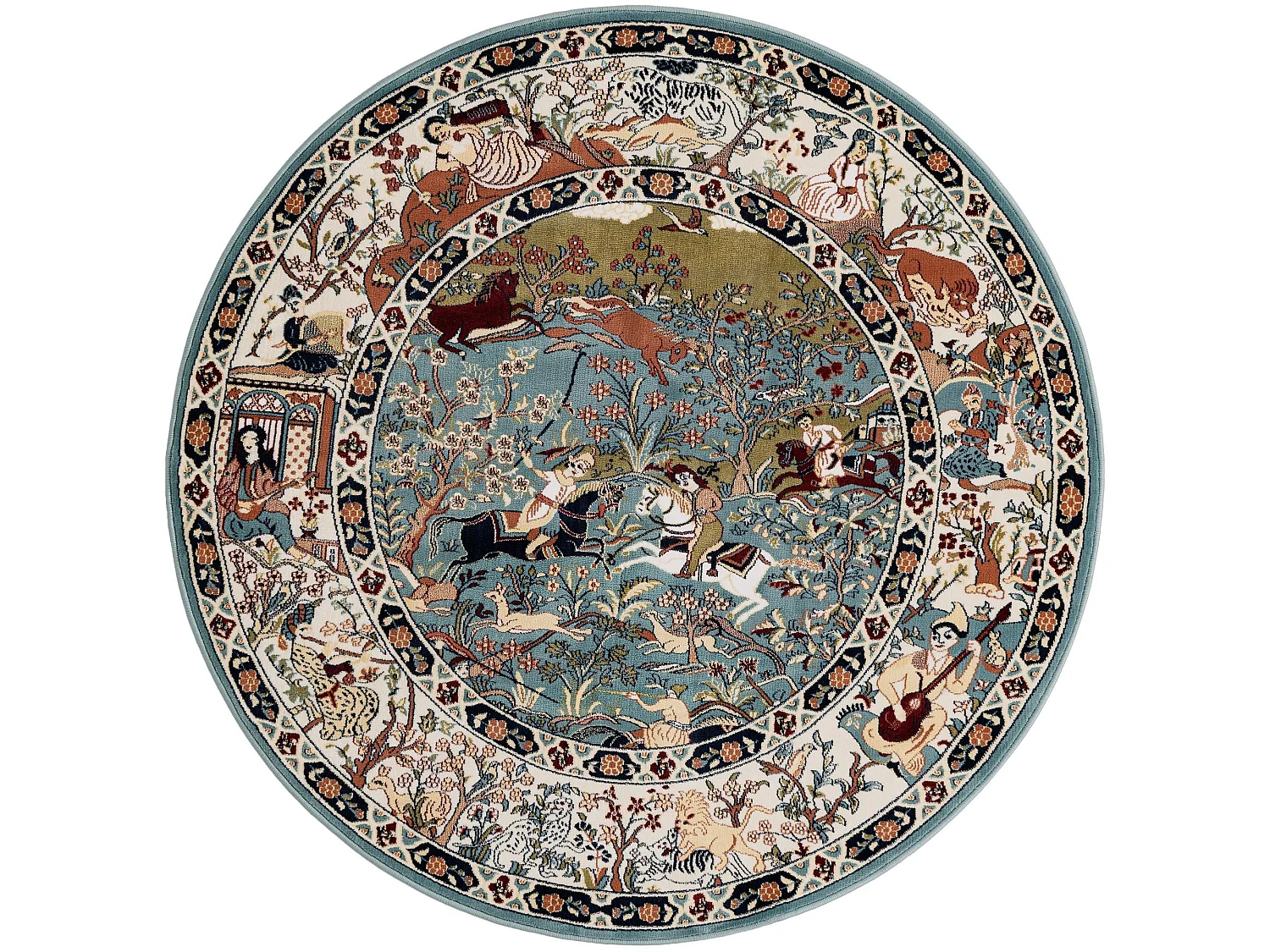 Tapis Nain Design T-1610